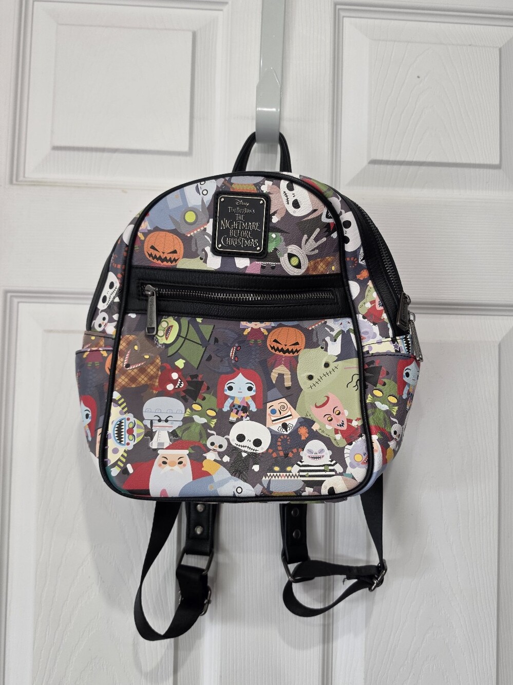 Loungefly The Nightmare Before Christmas Chibi Characters Mini Backpack